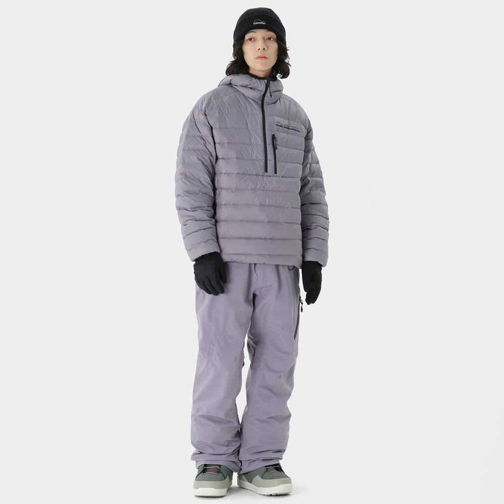 Dimito Pullover Light Down Jacket Fall-Purple Ash_image3