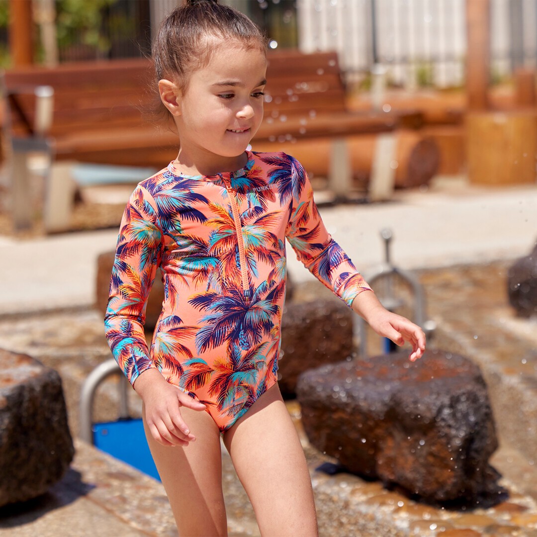 Funkita Toddler Sun Cover One Piece-SAND STORM_image1