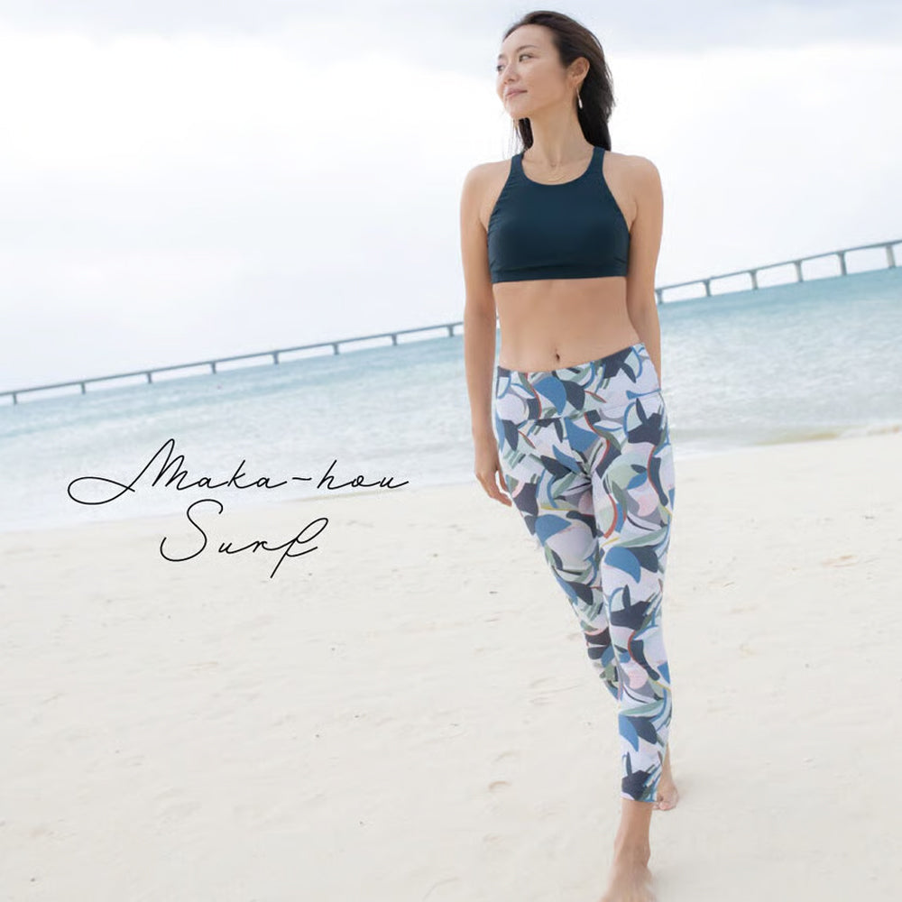 Maka-Hou Women P Water ＆ Yoga Leggings-MULTI_image1