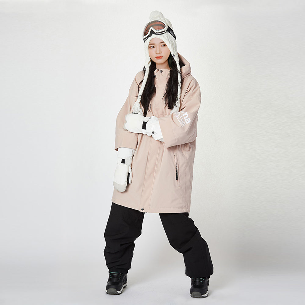 Nima Unisex Snow Light Jacket-PINK_image2