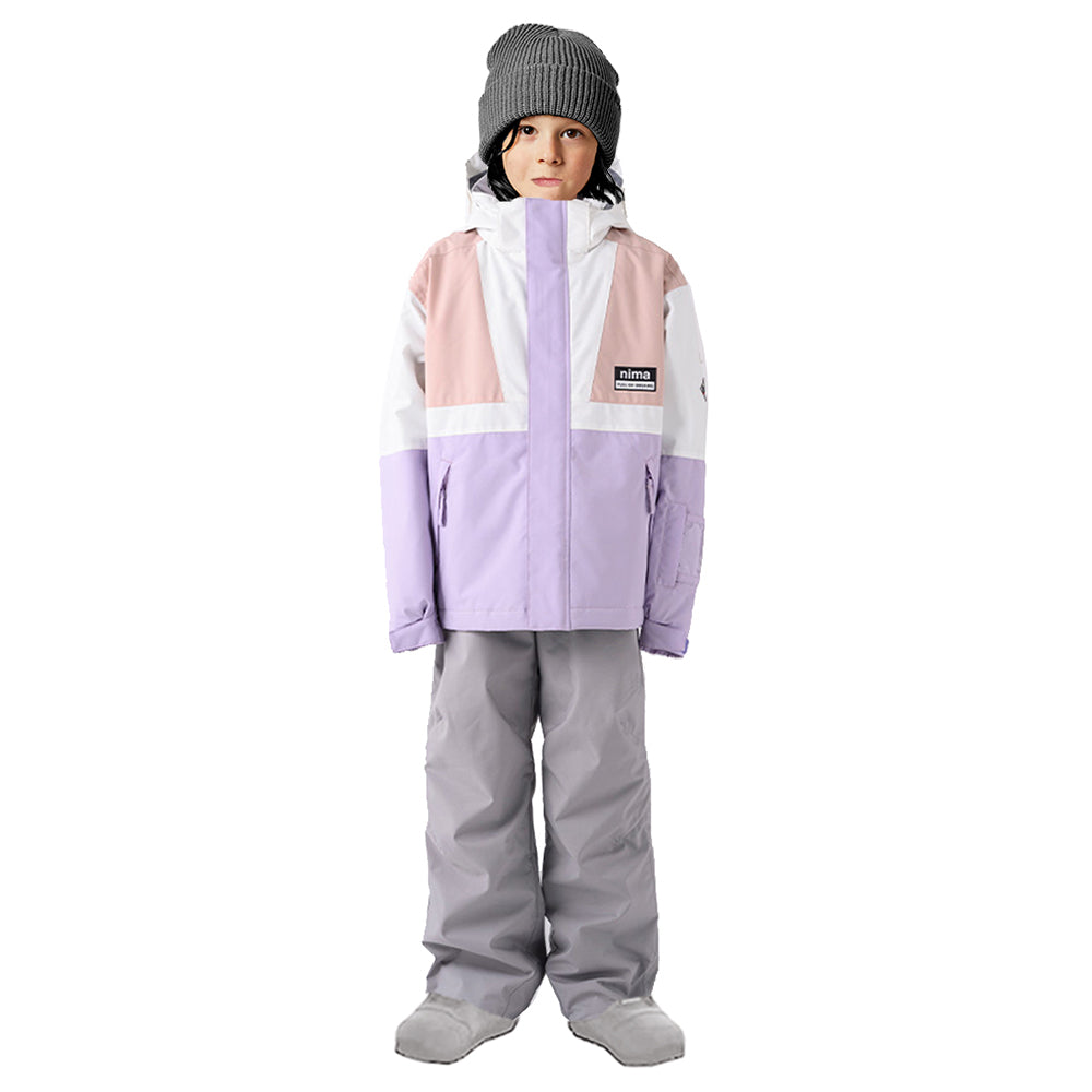 Nima Kids Snow Suits-PINK/PURPLE_image4