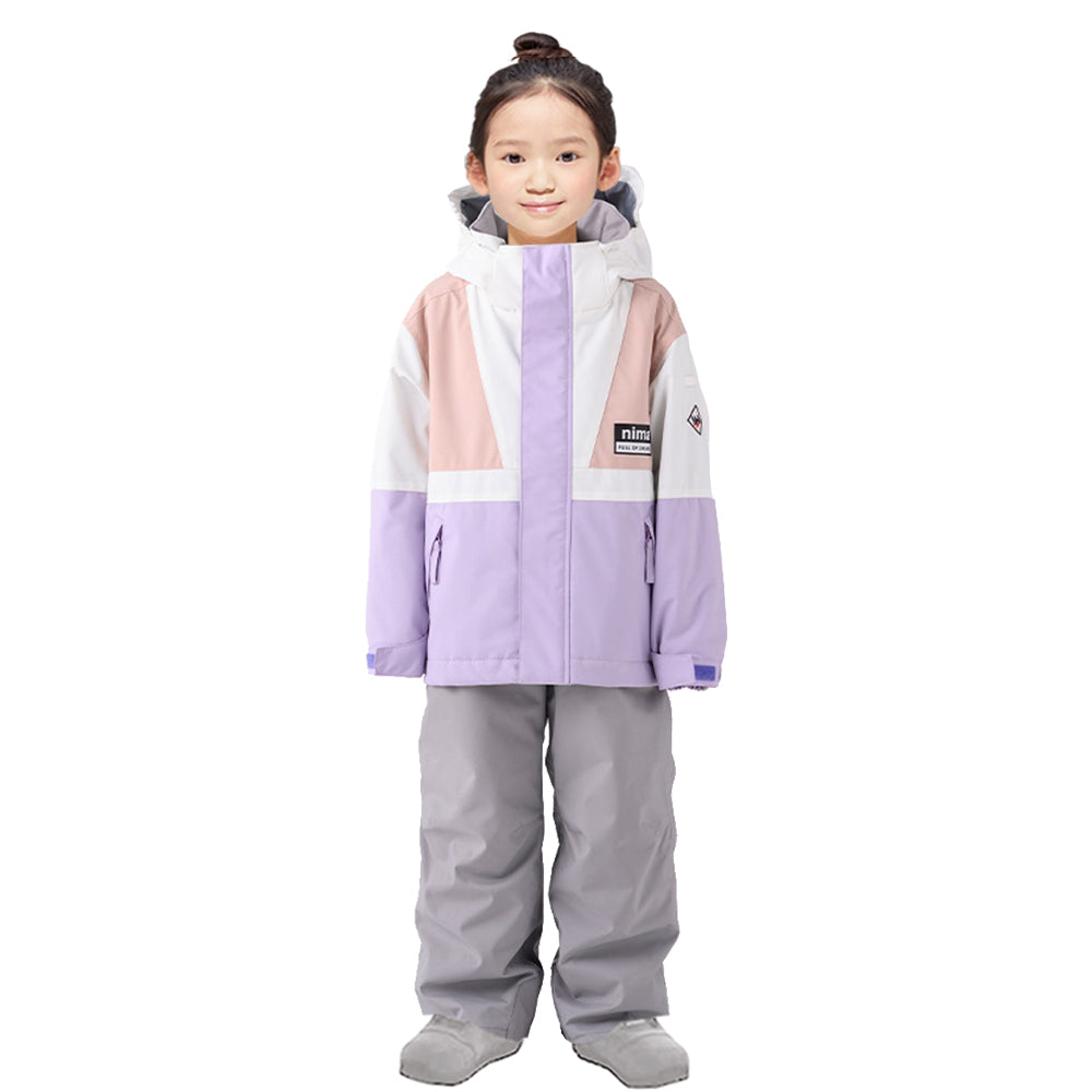 Nima Kids Snow Suits-PINK/PURPLE_image3