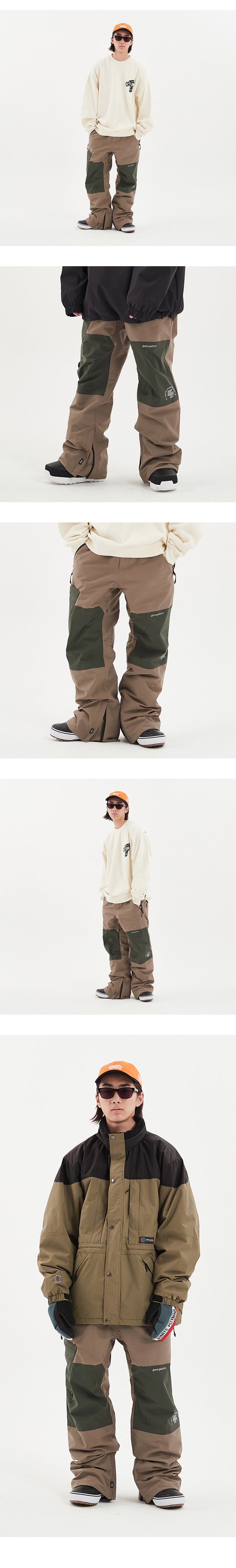 DIMITO BARRIER SNOW PANTS-BEIGE