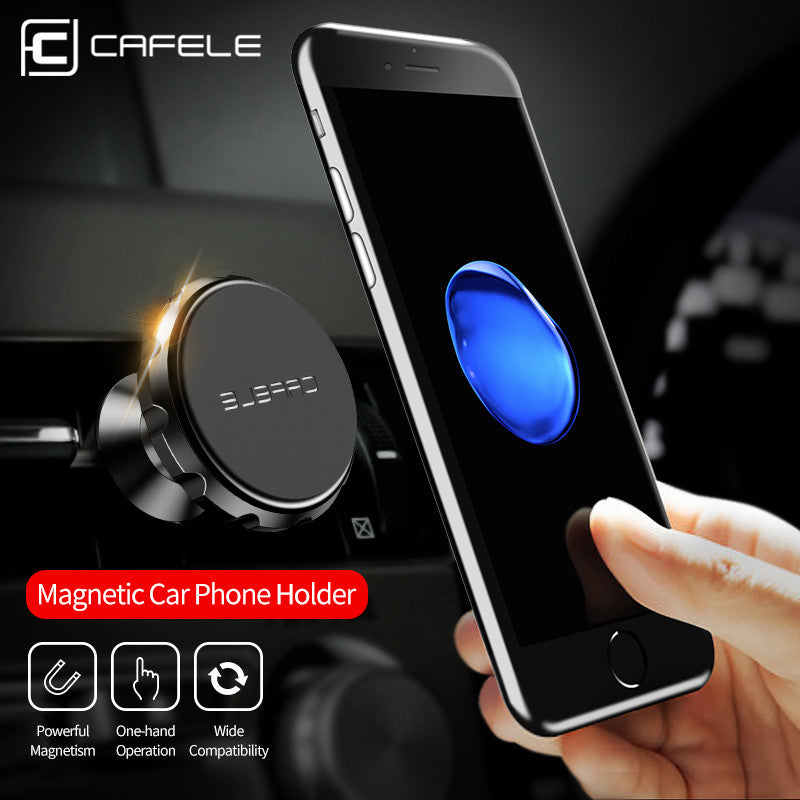 Cafele Universal Magnetic Mobile Holder For Car Air Vent With 360 De Nukkads