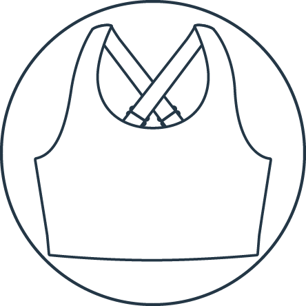 Outline Sports Bra