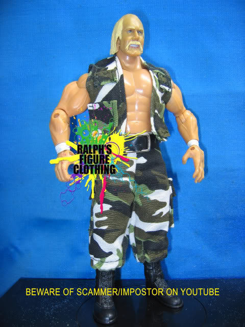 Hulk Hogan Camo Vest and – Figure Clothing