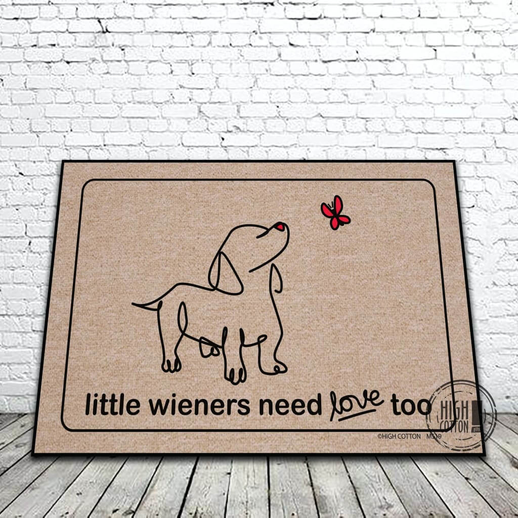 Don't Trip Over My Wiener Doormat Weiner Doormat 