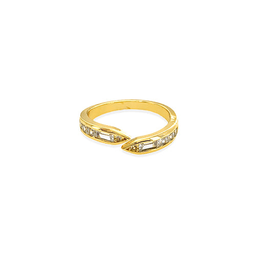 Open front ring - CZRB1001Y