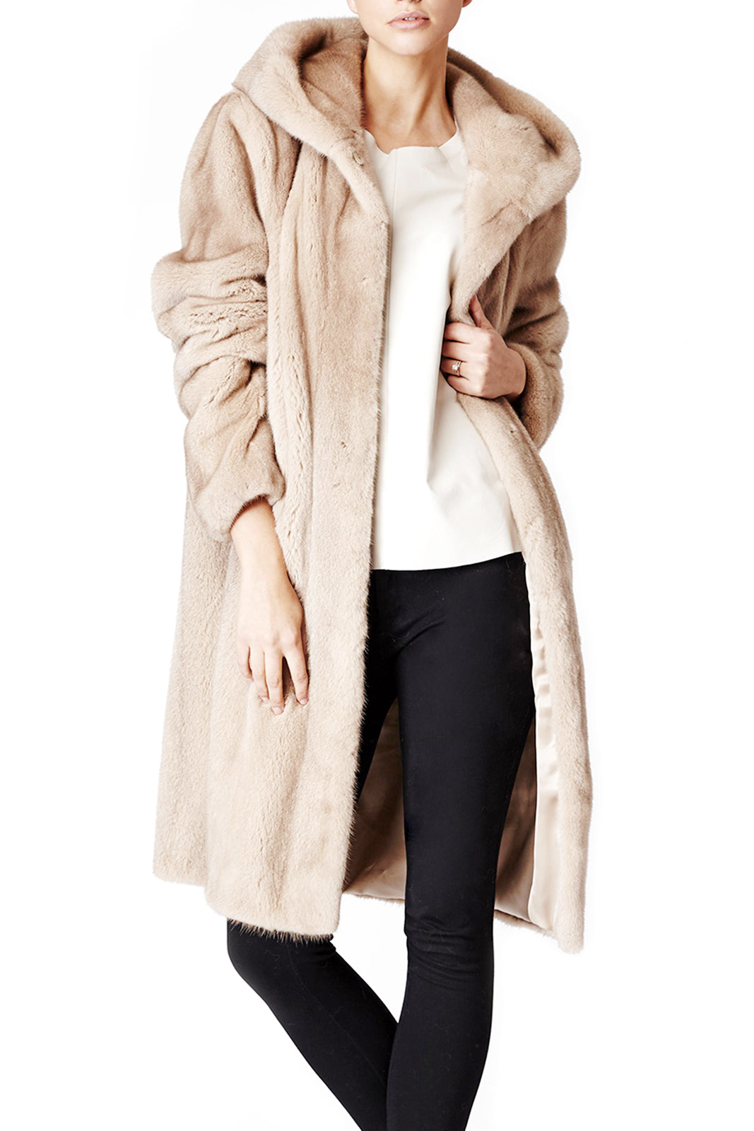 womens hooded coat