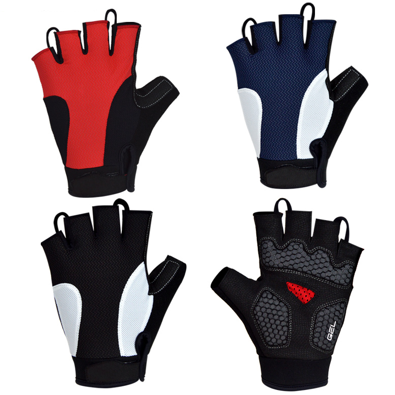 DV Half Tone Fingerless Gel Padded Cycling Gloves only $24.99 ...