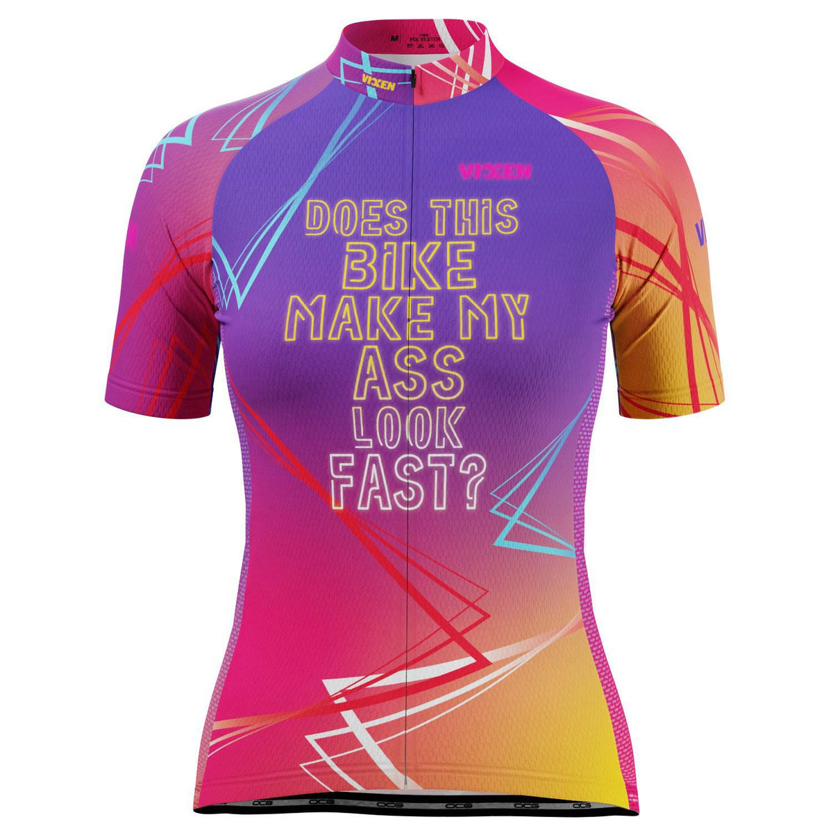 Vixen Women's Fast Ass Short Sleeve Cycling Jersey only $54.99 ...