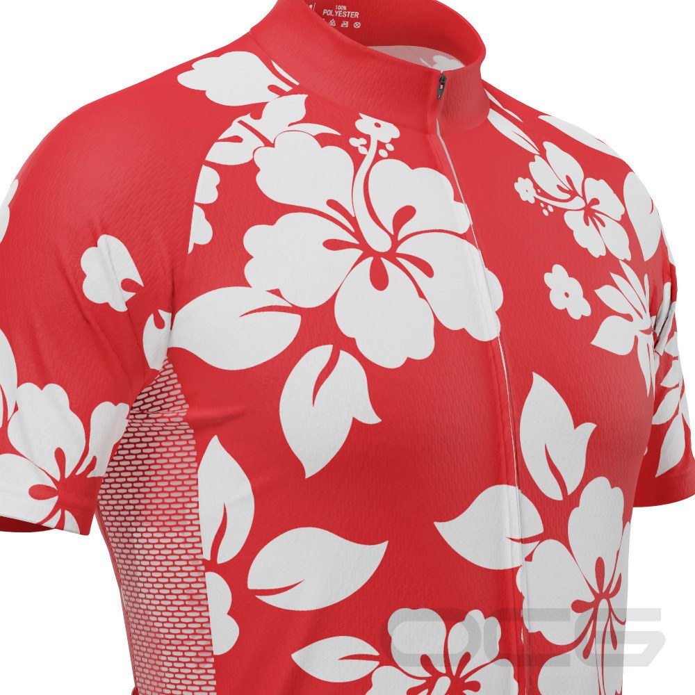 Men's Hawaiian Shirt Aloha Floral Cycling Jersey only $54.99 - – Online ...