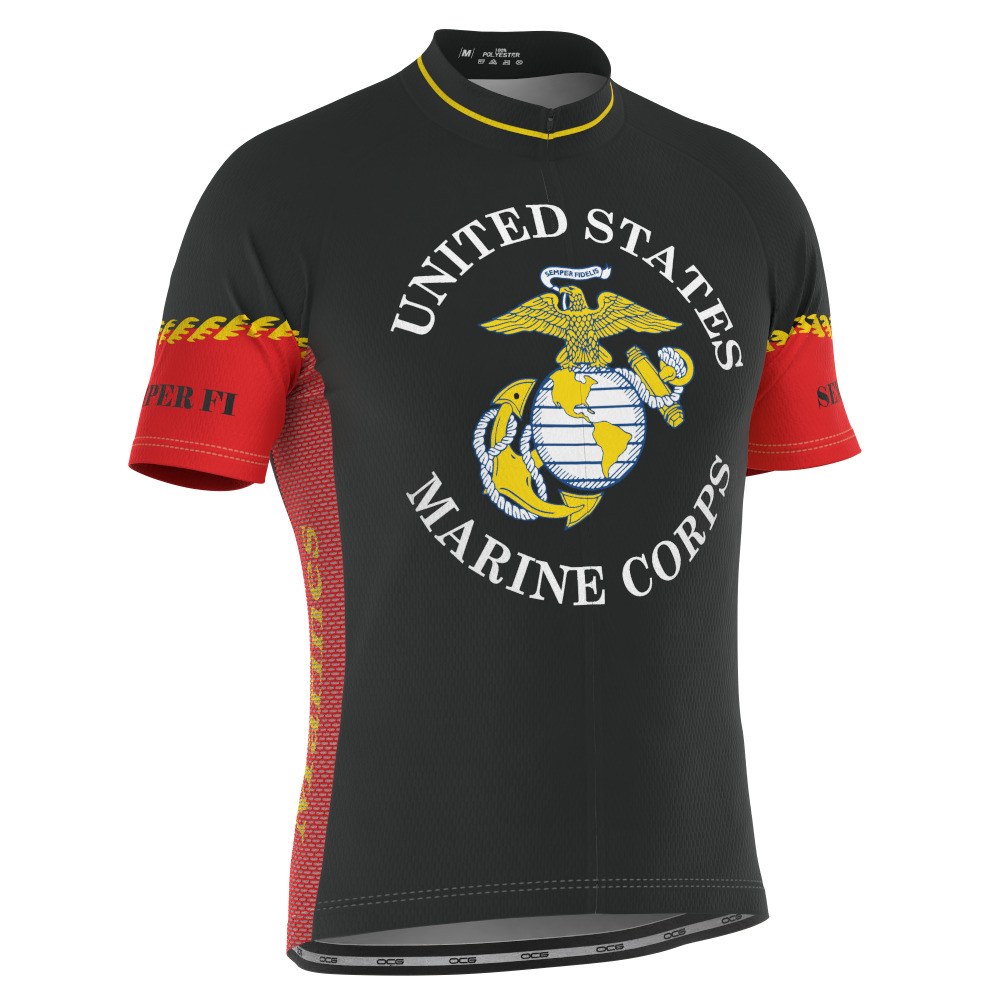 usmc cycling jersey