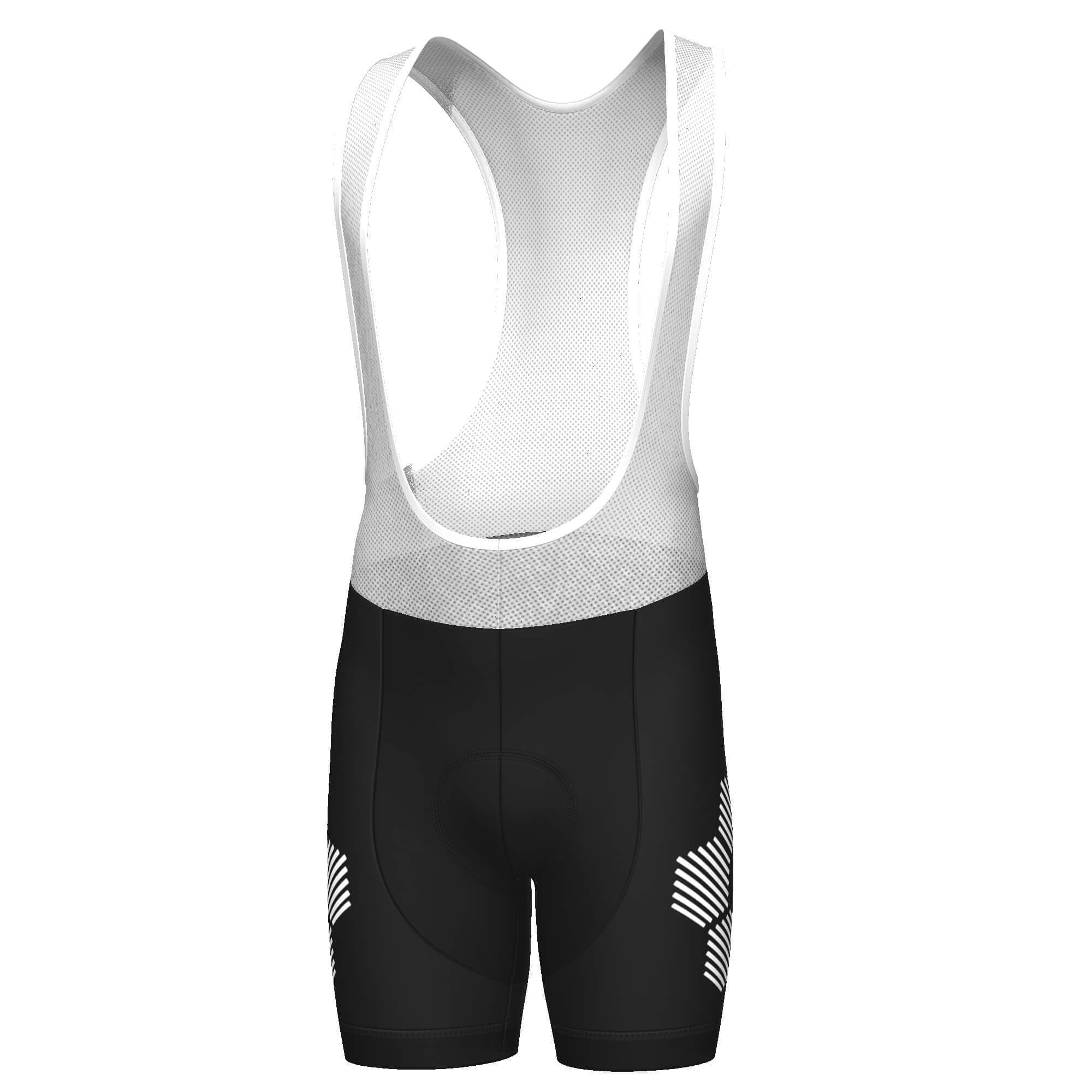 white cycling bib