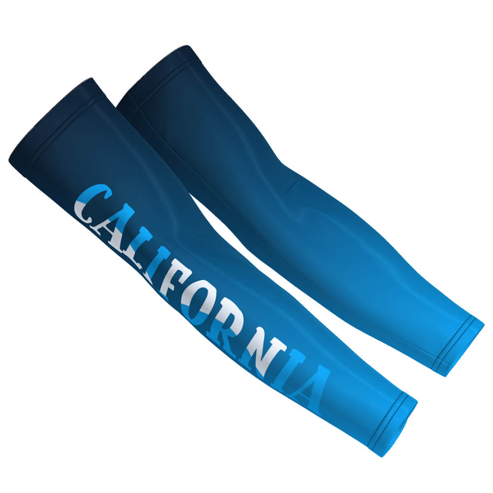 Download Unisex California Blue Arm Warmers - Online Cycling Gear ...