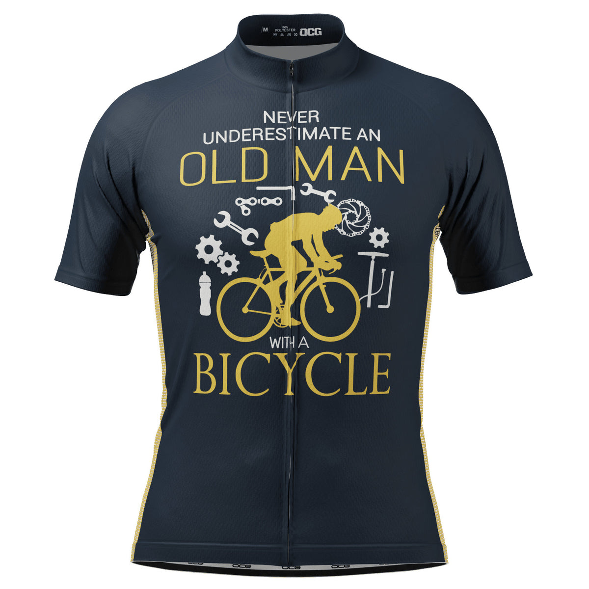 Men's Old Man Bicycle Short Sleeve Cycling Jersey only $49.99 ...