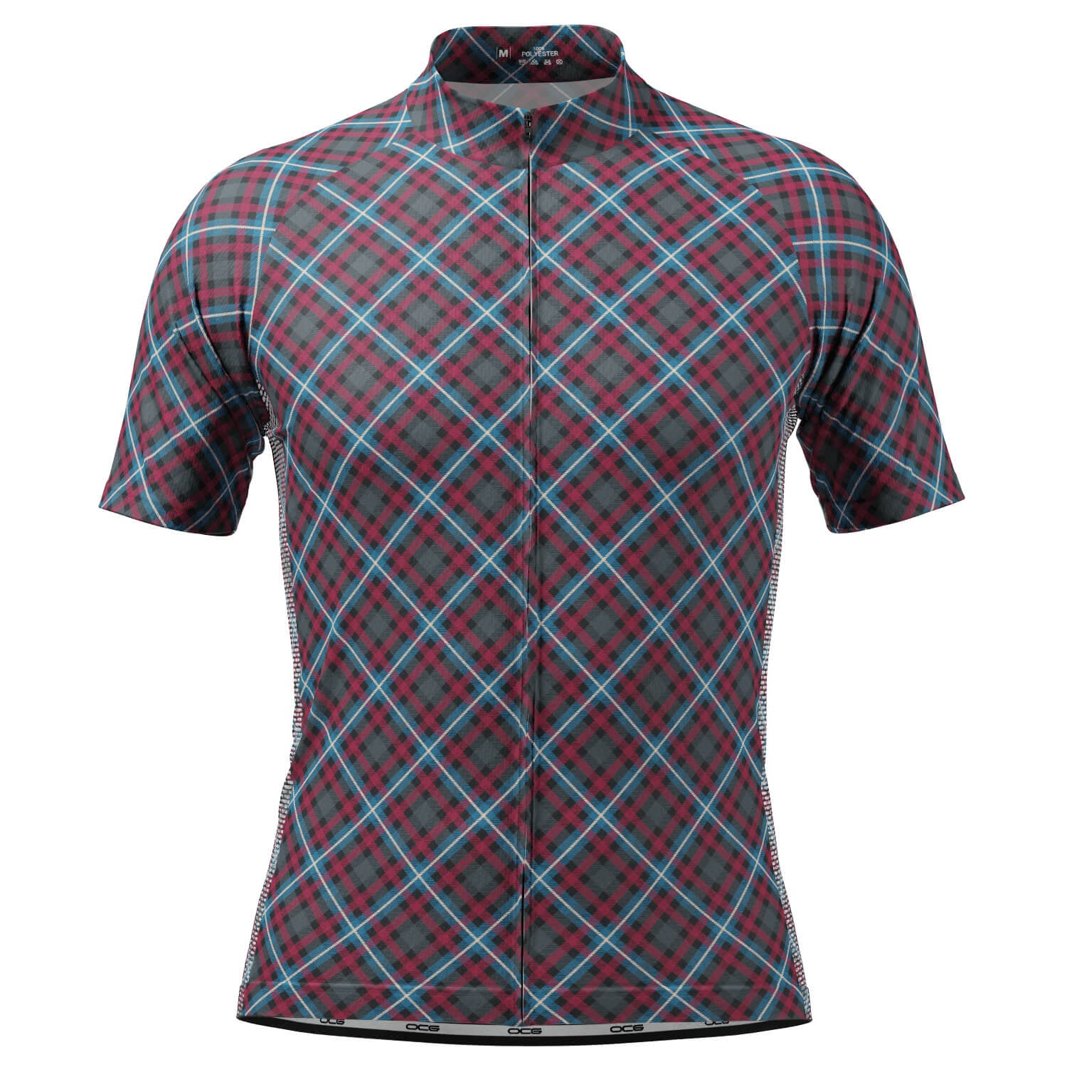 Men's Plaid Tartan Short Sleeve Cycling Jersey only $54.99 - Exclusive ...