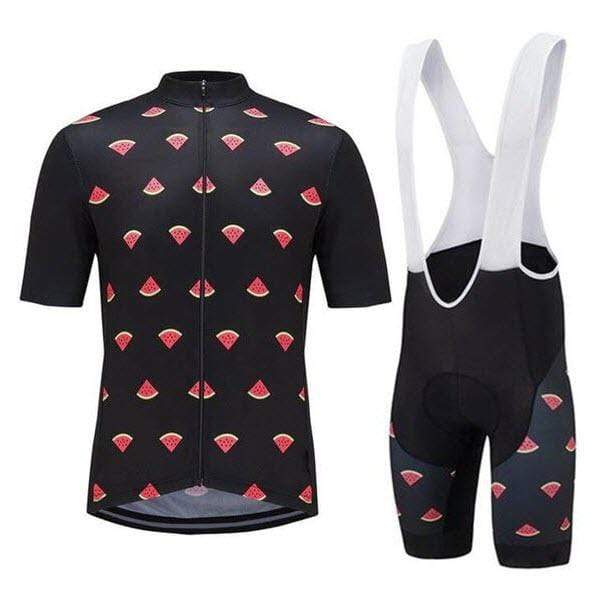 black cycling kit