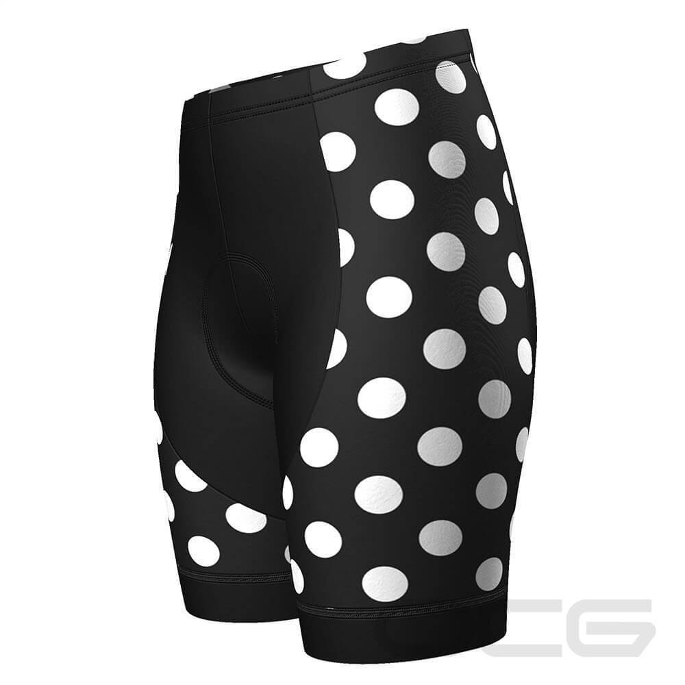 polka dot cycling shorts