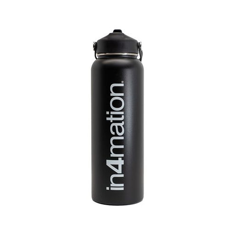 LULULEMON Back to Life Logo-Print Stainless Steel Water Bottle