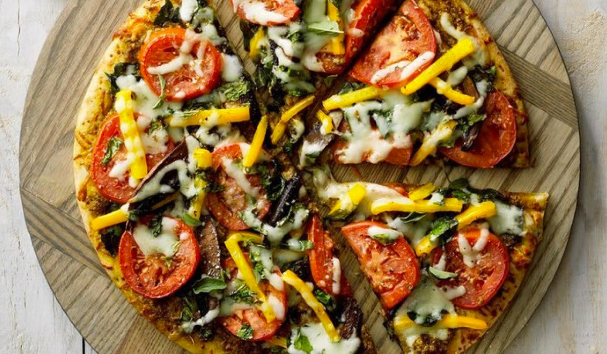 PESTO VEGETABLE PIZZA