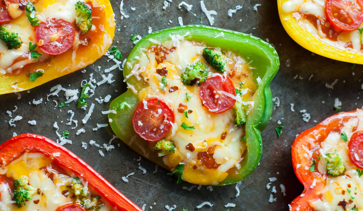 BELL PEPPER PIZZAS