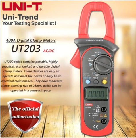 Multimetre pince amperemetrique UT203 Digital Clamp Multimeter