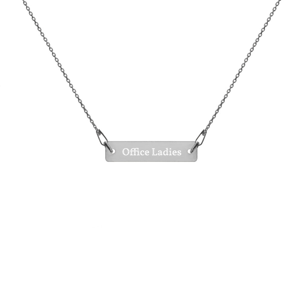 Download Office Ladies Bar Chain Necklace Podswag