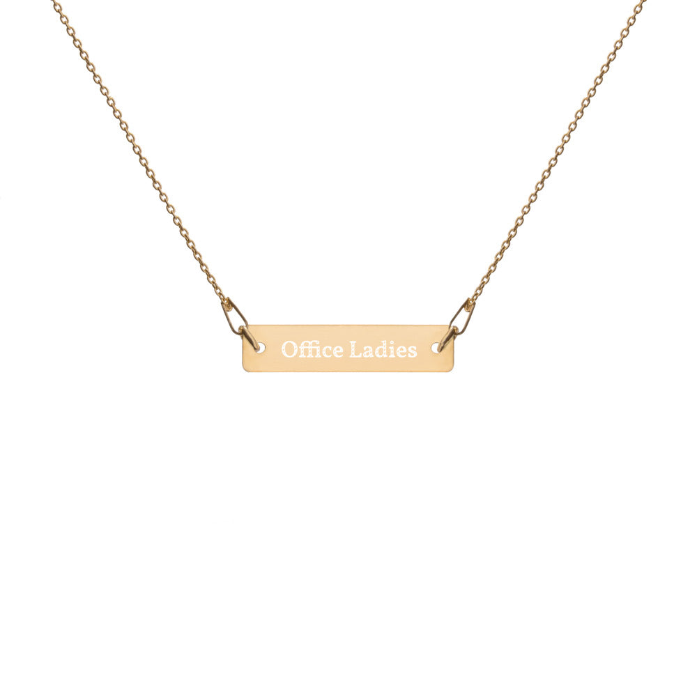 Download Office Ladies Bar Chain Necklace Podswag