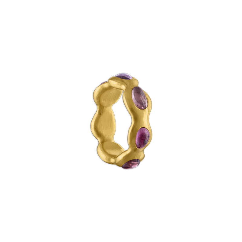 Rose Sapphire Breccia Ring – Prounis