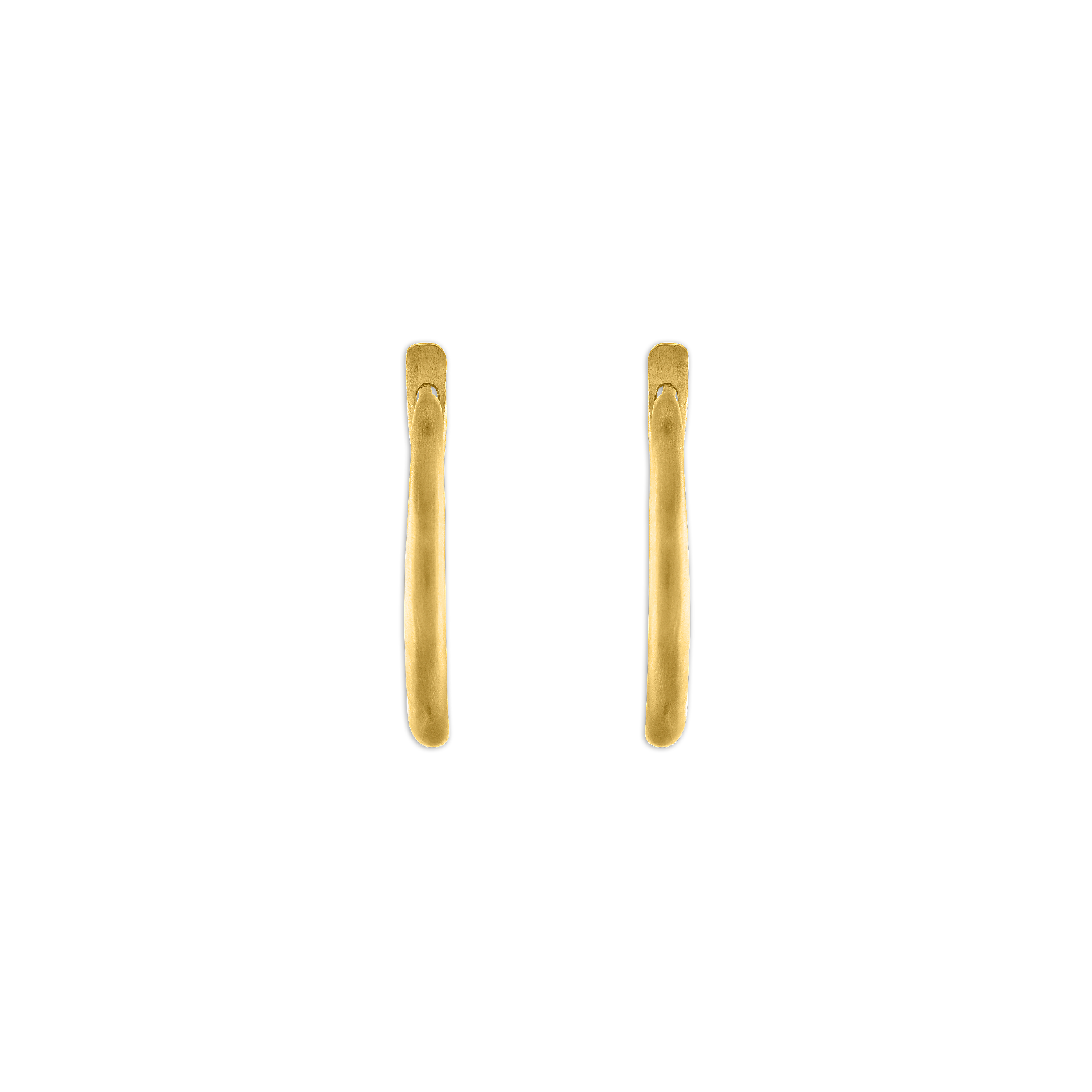 Small Diamond Bulla Hook Earrings