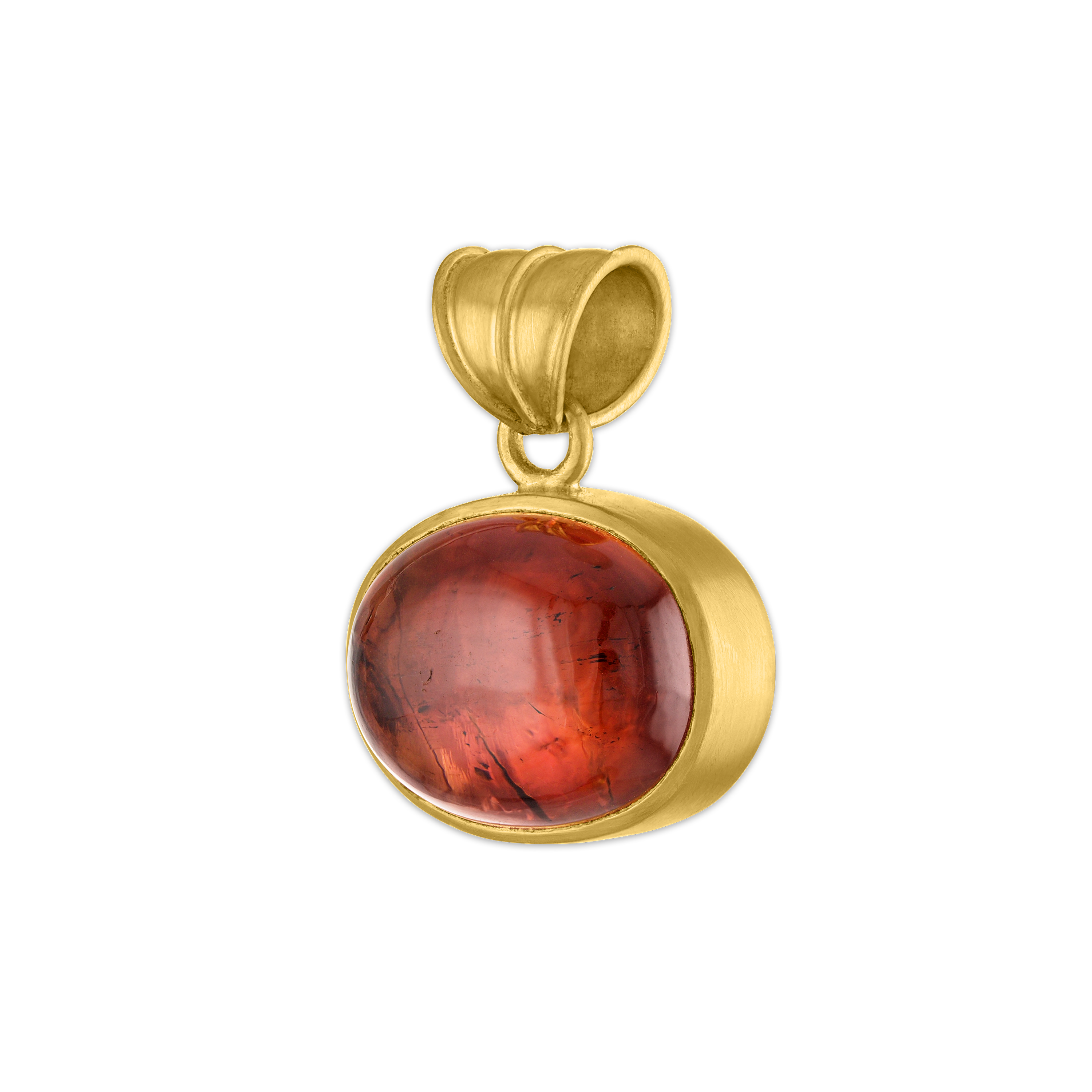 Scarlette Tourmaline Oval Pendant