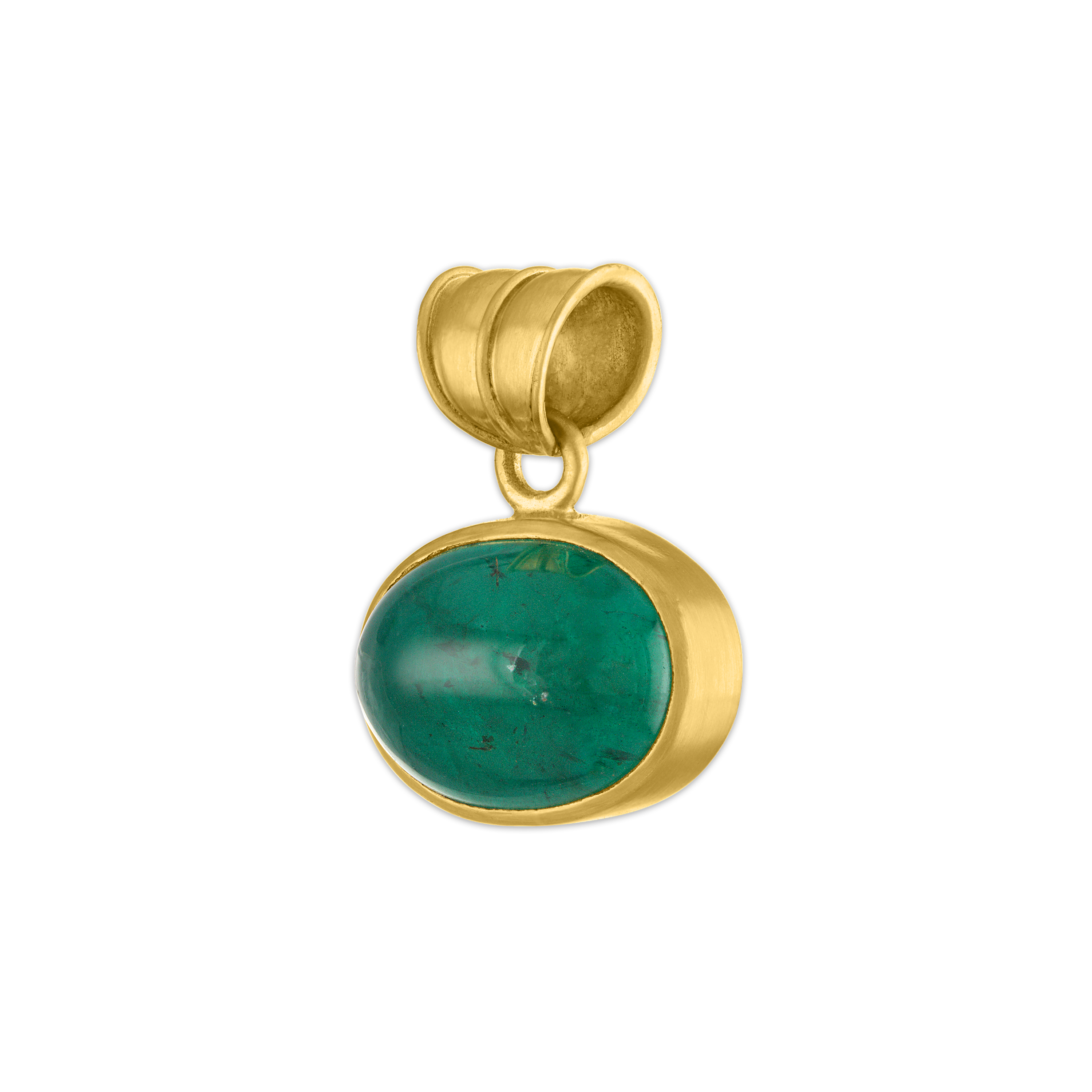 Emerald Oval Pendant