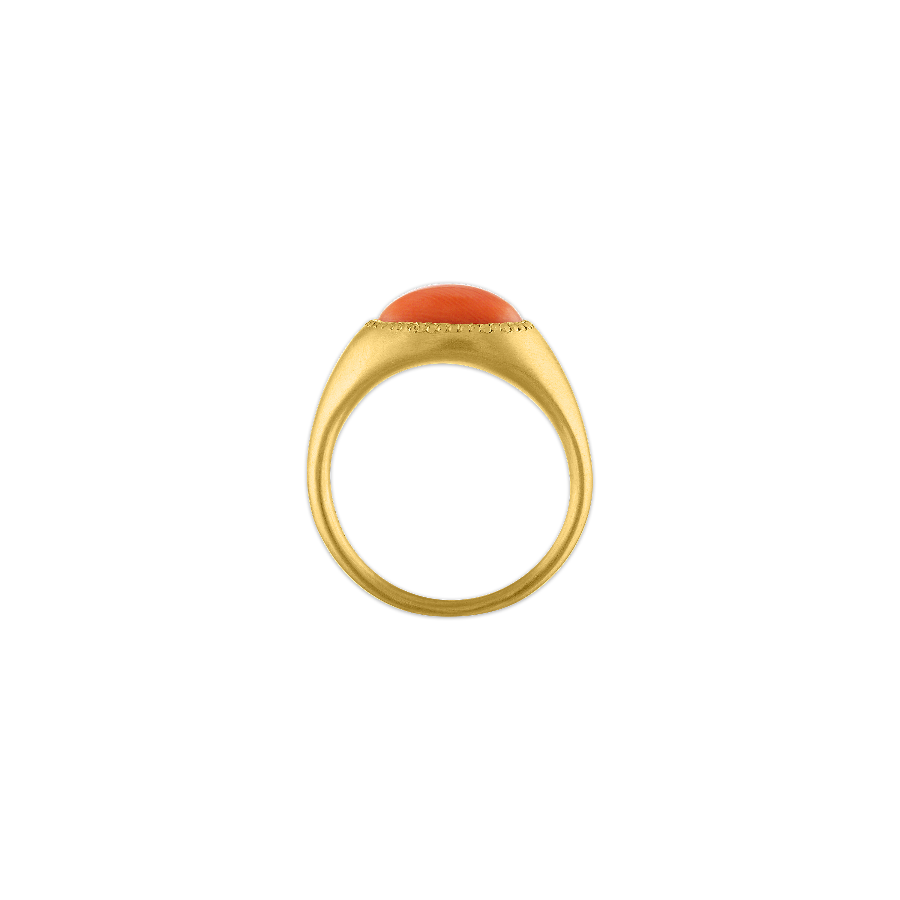 Antique Coral Roz Ring