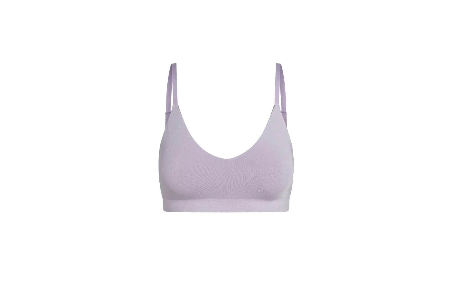 Bleuet’s Chloe V-Neck bralette in purple