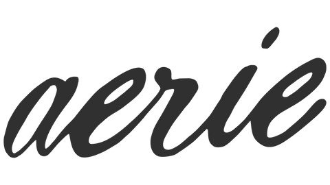 The official logo of Aerie.