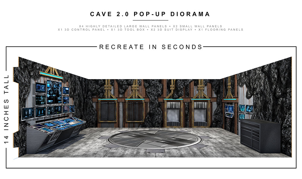 Cave 2.0 Pop-Up Diorama 1/12