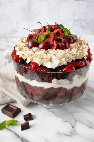 Chocolate Cherry Trifle