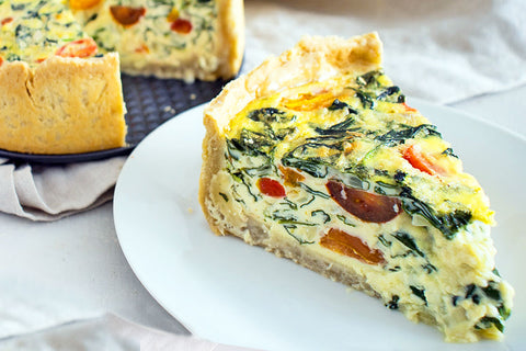 Deep Dish Tuscan Quiche – Prairie Oils & Vinegars