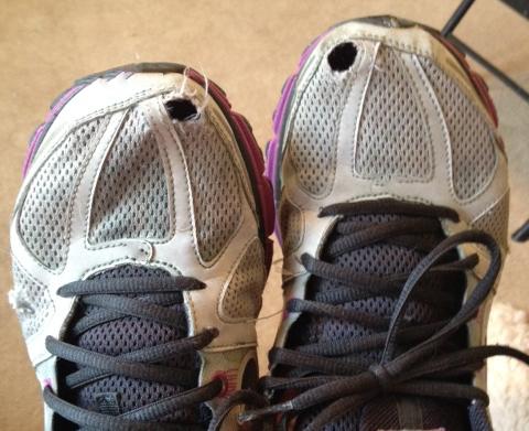 Holes in the toe box? – LETS RUN