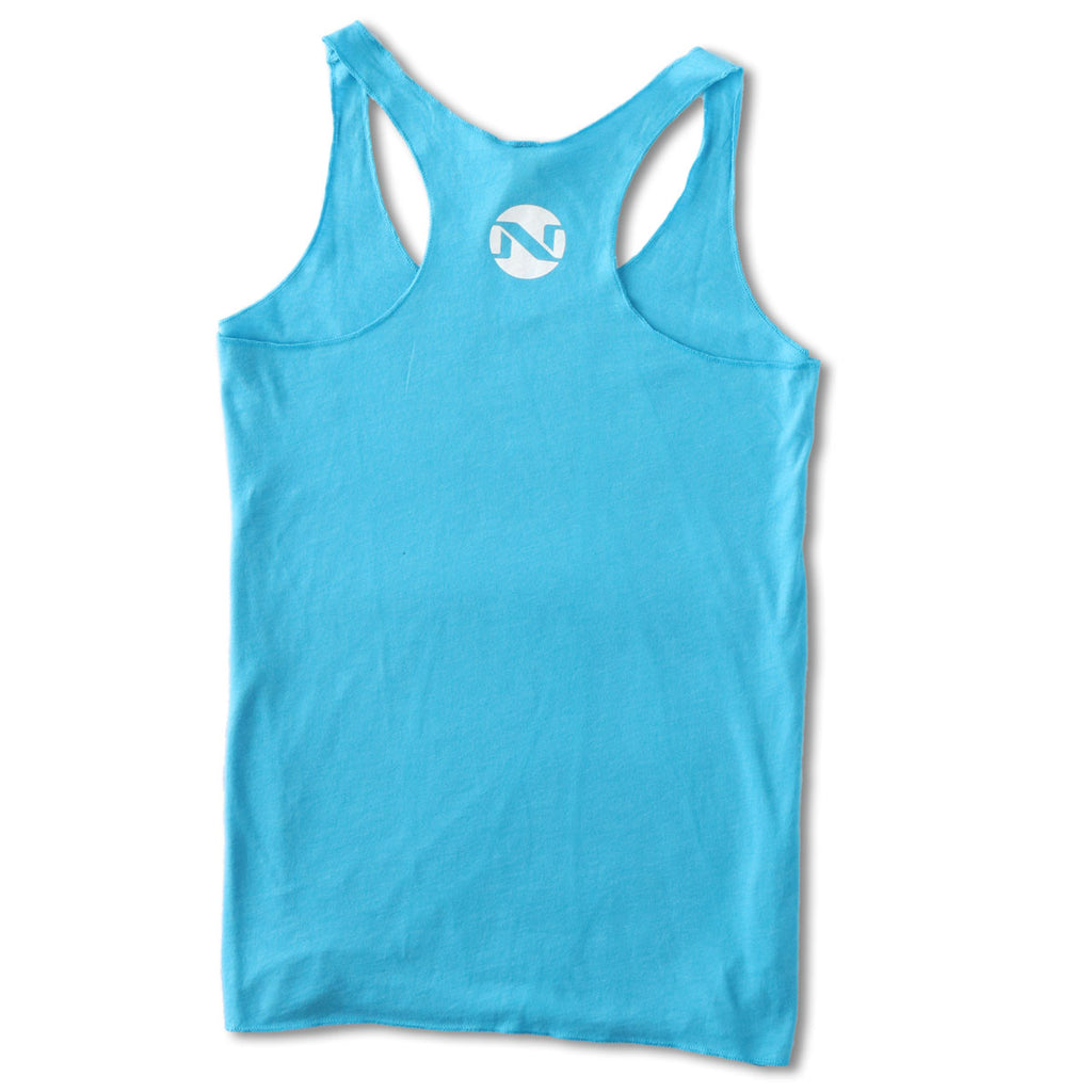 No Name Saloon Iron Cross Tank WOMENS - Blue – DBR Joints Swag Shop