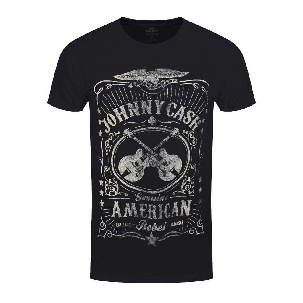 Johnny Cash American Rebel Official T-Shirt – Lightning Tees