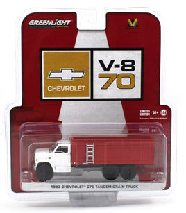 1:64 GreenLight *SD TRUCKS 13* BLUE & WHITE 1980 Chevrolet C70