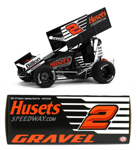2022 ACME 1:64 SPRINT CAR *DAVID GRAVEL* #2 Huset's Speedway *NIP