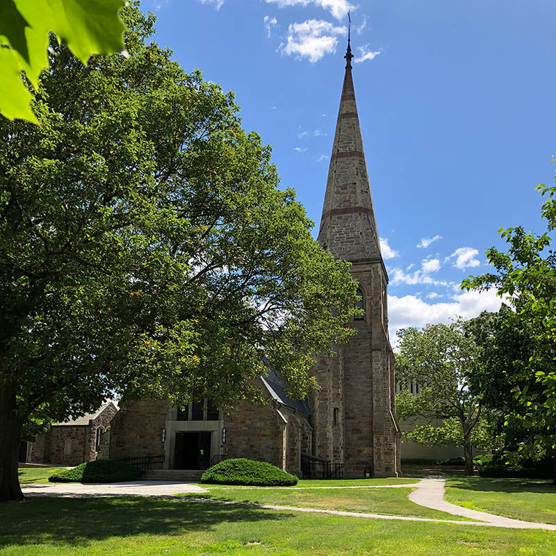 St. John's Memorial Chapel in 2018.