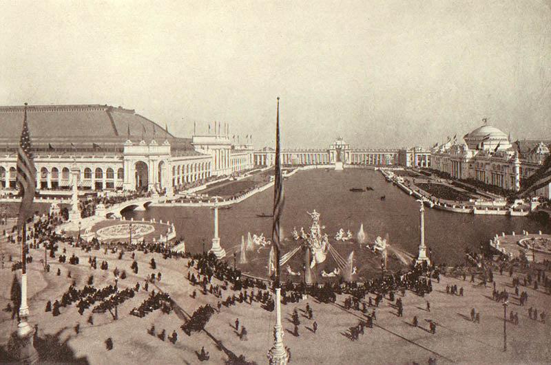 The Grand Court of Honor at the World's Columbian Fair 1893