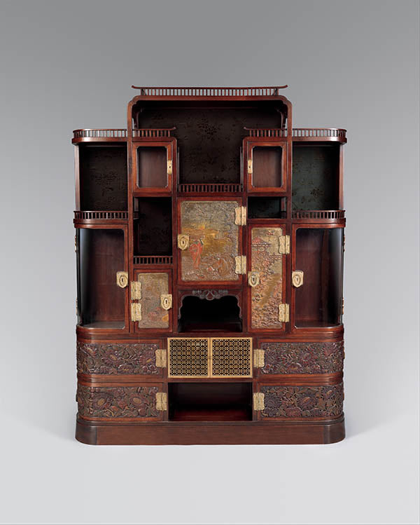 Herter Brothers cabinet for William H. Vanderbilt, 1879-82, courtesy of Metmuem.org