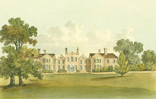 Ashley Park, Walton-on-Thames in Surrey, in the 1820's when owned by Sir Henry Fletcher from whose family it was purchased by Sassoon David Sassoo