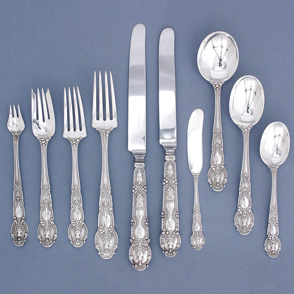 tiffany sterling silver flatware patterns