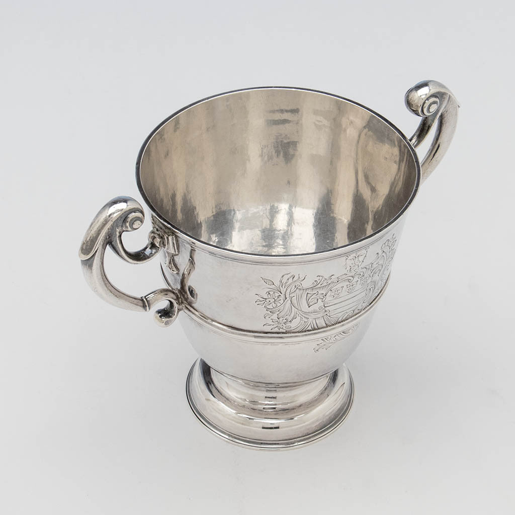 George Hodder George II Irish Antique Sterling Silver 2-handled Cup, C ...